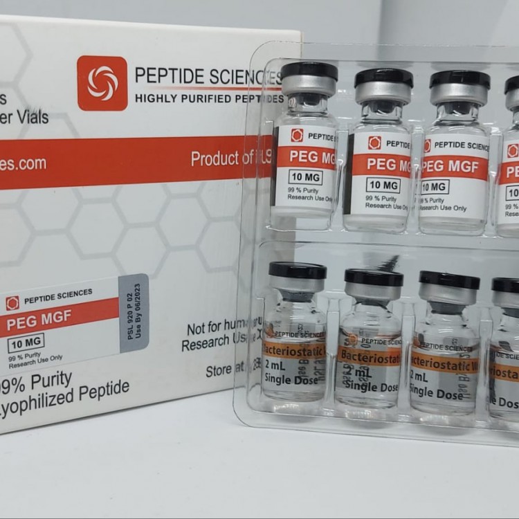 Peptid Sci̇ences PEG-MGF 10 Mg 5 Flakon + Anti̇i̇bakteri̇yel Su